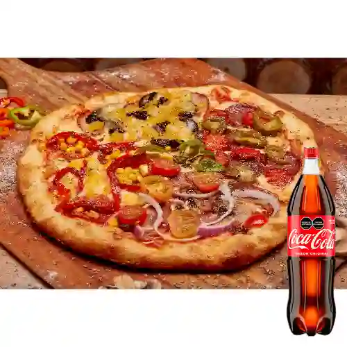 Combo Pizza 30 Centímetros + Coca Cola Original 1.5 L