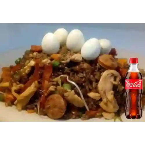 Combo Los Reyes + Coca Cola Original 400 ml