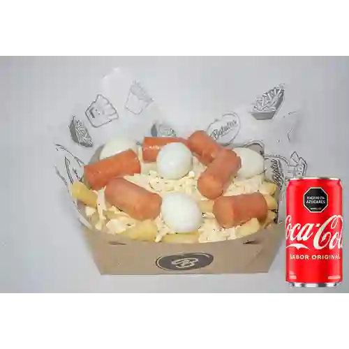 Combo Salchibatatas + Coca Cola Original 235 ml