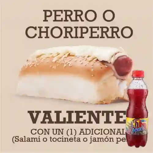 Perro Caliente/Choriperro Valiente +Hit Mora 500ml