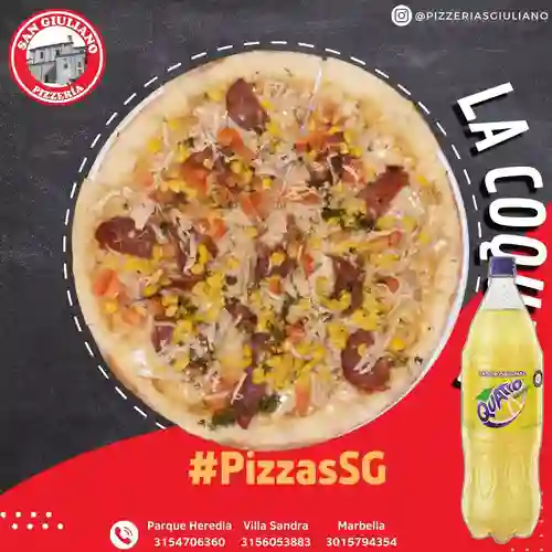 Combo Pizza la Coqueta + Quatro Original 1.5Lt