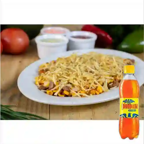 Combo Mazorca Mixta (Pollo&Carne) + Colombiana 250ml