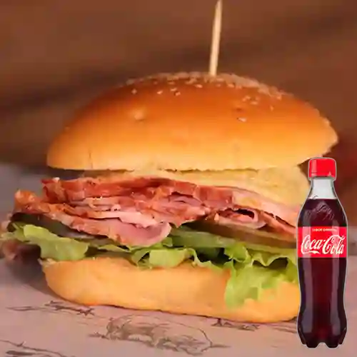 Combo Sándwich de Bondiola +Cocacola Orig 400ml