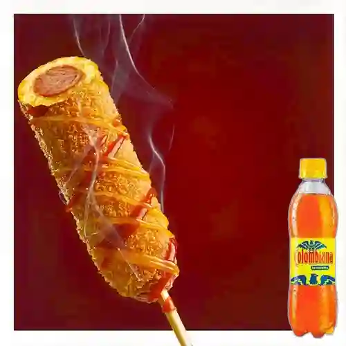 Combo Salchiqueso + Colombiana 400 ml
