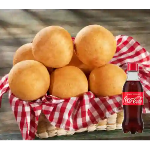 Combo 6 X 5 en Buñuelos +Cocacola Orig 250ml