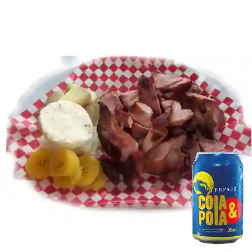 Combo Carne a la Llanera Personal X 280 gr +Cola&Pola