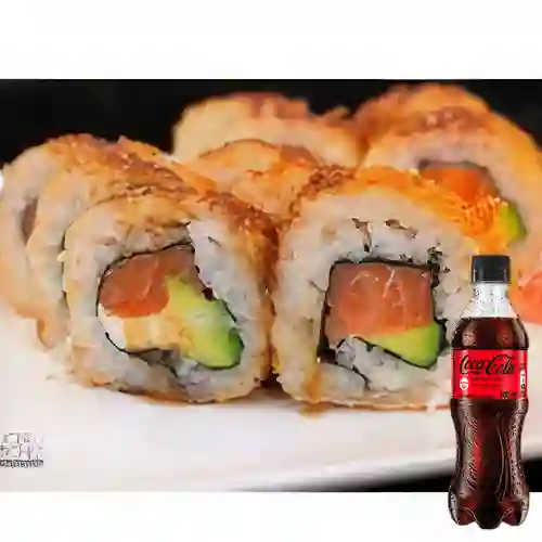 Combo Salmón Crispi Apanado +Cocacola S/az 400ml