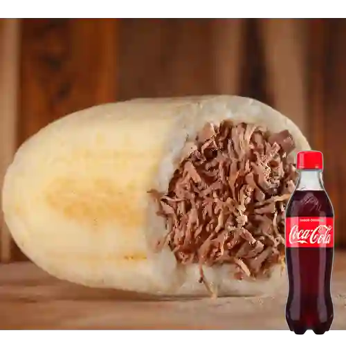 Combo Rollo de Carne + Coca-Cola Sabor Original 400 ml