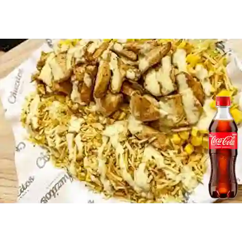 Chuzo Desgranado Tres Carnes +Cocacola Org 400ml