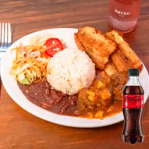 Combo Albondigas + Coca Cola Sin Azúcar 400 ml