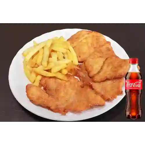 Combo Porción Chuleta + Cocacola Orig 400ml