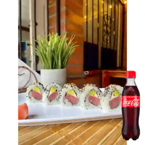 Combo Tuna Roll 10 Bocados +Cocacola Orig 400ml