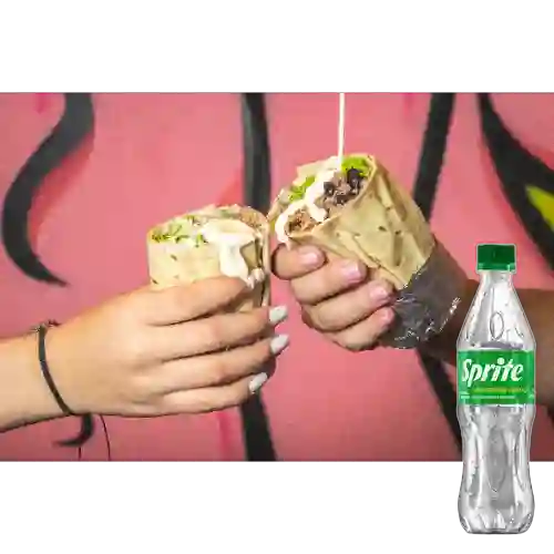 Combo Burro + Sprite Original 400ml