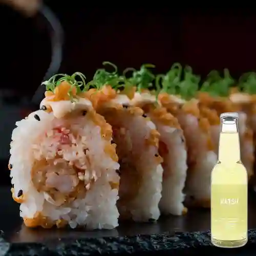 Combo Crunchy Roll +Hatsu Limon&Hierbabuena 300ml