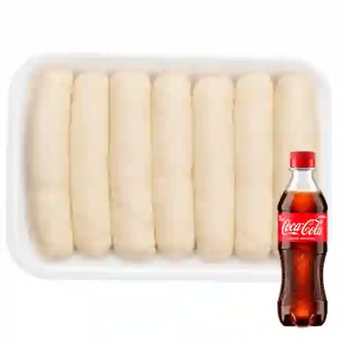 Combo Deditos Congelados Merienda 7 Uds + CocaCola Orig 400ml