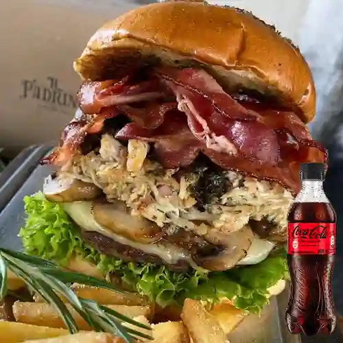 Combo Hamburguesa Francois + Coca-cola Cero 400 ml