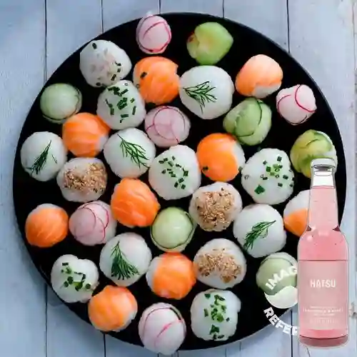 Combo Ensalada Wakame +Hatsu Frambuesa&Rosas 300ml