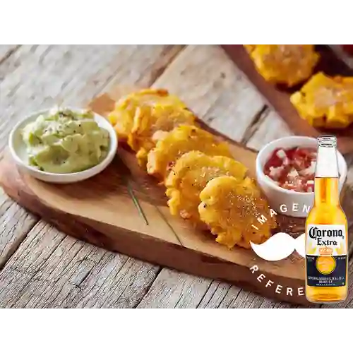 Combo Patacones + Corona 330 ml