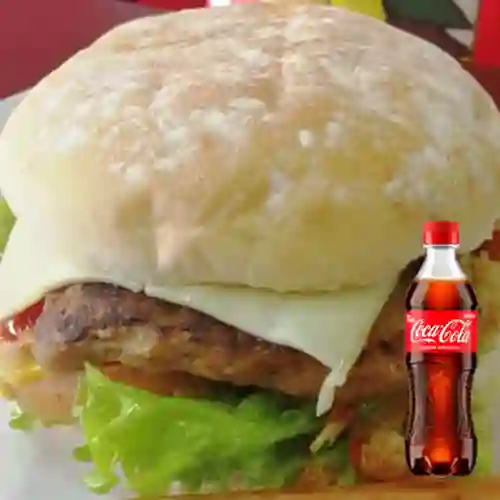 Combo Hamburguesa Koller + Coca Cola Original 400 ml