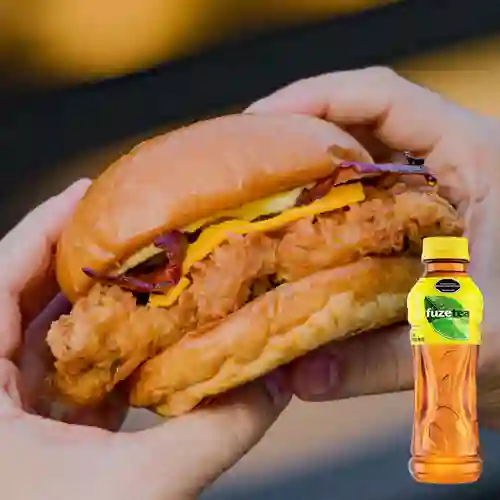 Combo Pollo Hot Honey + Fuze Tea Limón 400ML