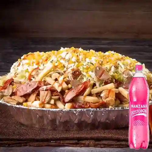 Combo Mr Especial + Postobón Manzana 1.5 L