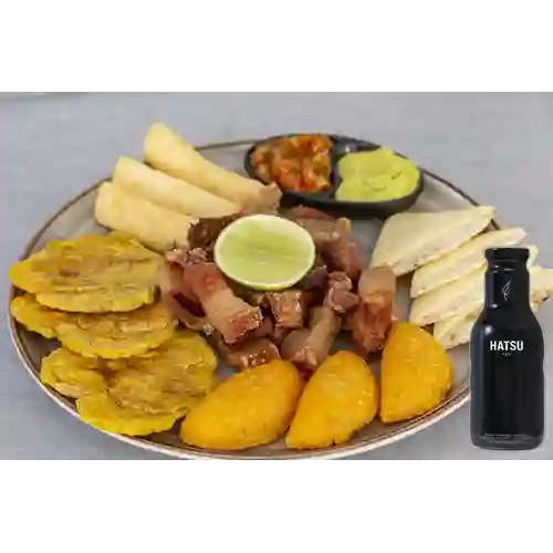 Combo Chicharrón + Hatsu Negro 400 ml