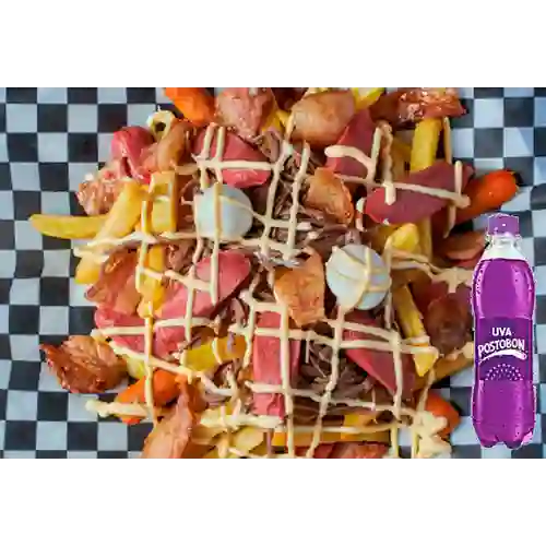 Combo Fammy Papas + Uva Postobon 250 ml