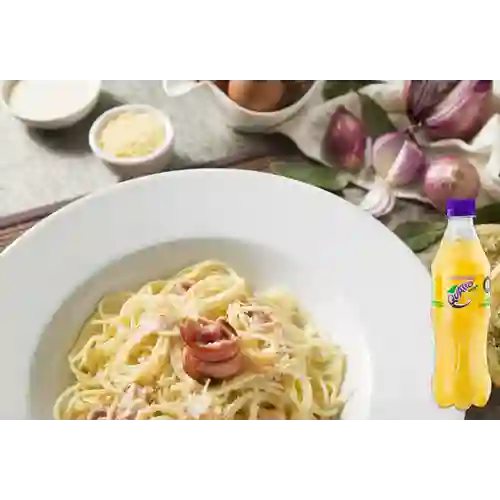 Combo Pasta Carbonara + Quatro Original 400ML