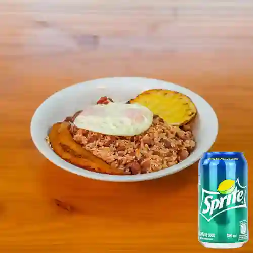 Combo Calentado con Huevos + Sprite Original 350 ml