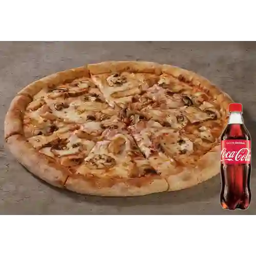 Combo Pollo Champiñon + Coca Cola Original 500 ml
