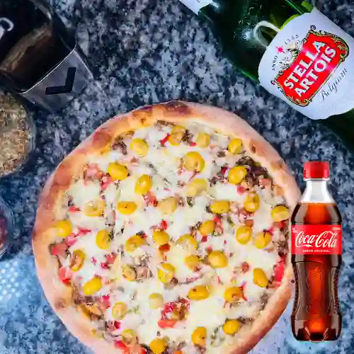 Combo Pizza Personal + Coca Cola Original 400 ml