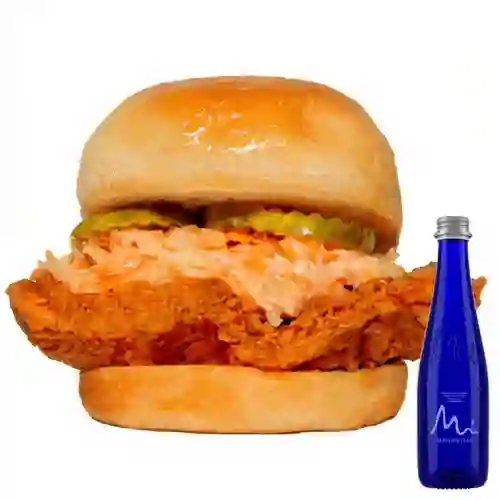 Combo Hottie Chicken + Manatial Sin Gas 300ML