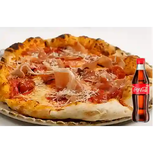 Combo Pizza de Carnes + Coca Cola Original 300ML
