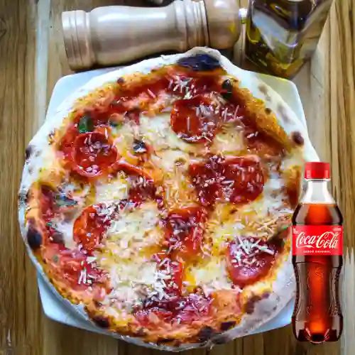 Combo Pizza Personal Arrecife +Cocacola Orig 400ml