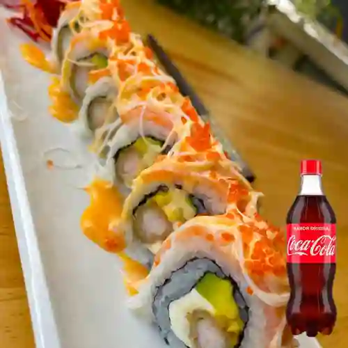 Combo Happy Roll X 6 Bocados + Coca-cola 350