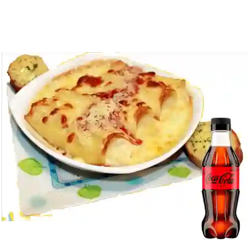 Combo Canelones + Coca-Cola ZERO 250 ml