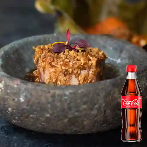 Combo Pesca Del Día Encocada +Cocacola Orig 300ML