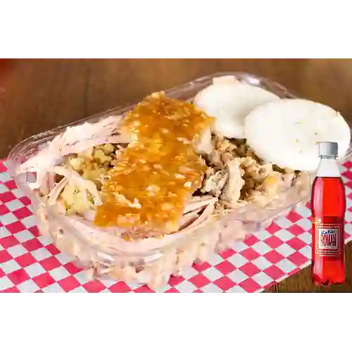 Combo Plato de Lechona 270 + Kola Roman 250