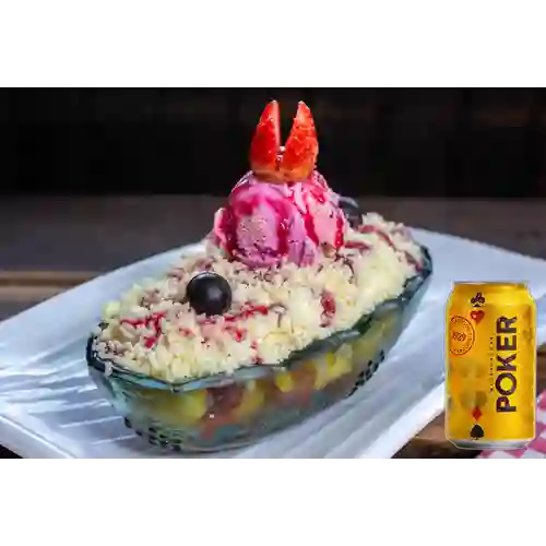 Combo Ensalada Especial + Poker 355 ml