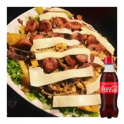 Combo Salchipapa Especial +Cocacola Orig 250ml