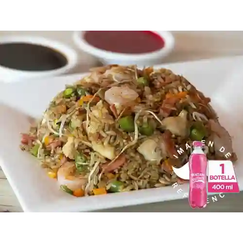 Combo Arroz Chino Personal + Postobón Manzana 400 ml
