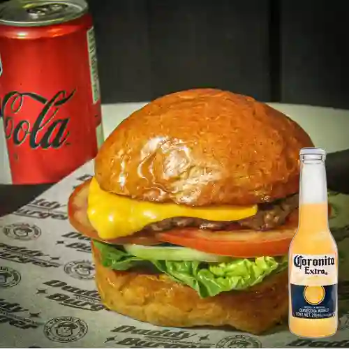 Combo Hamburguesa Classic Daddy + Corona 210 ml