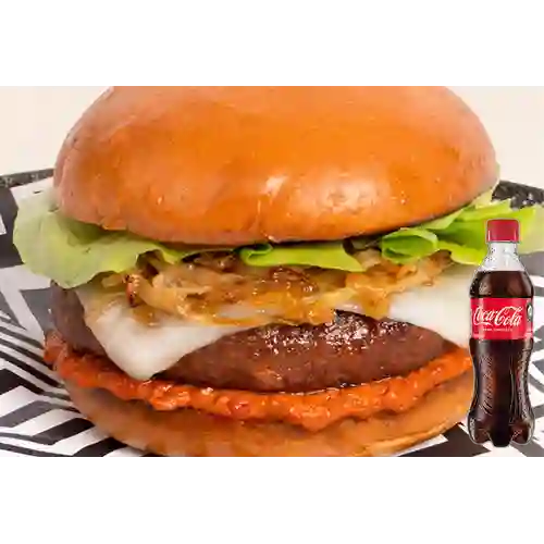 Combo Hamburguesa Clásica +Cocacola Orig 400ml