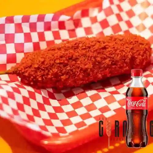 Combo Hot Dog + Coca Cola Original 400 ml