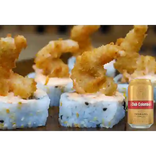 Combo King Roll + Club col. Dorada Lta 330ml