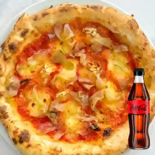 Pera Caramelizada,Brie&Guanciale +CocaCola Zero 300ml
