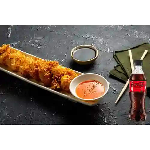 Combo Camarón Crispy + Coca Cola Sin Azúcar 400 ml