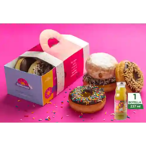 Combo ½ Docena Donas + Hit Lulo 237 ml