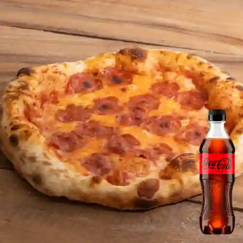 Combo Pizza Pepperoni + Coca-Cola ZERO 400ml