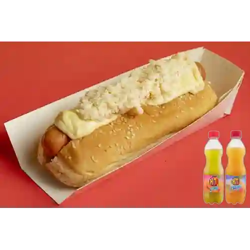 Combo Perro Pequeño + Jugo Hit 500Ml